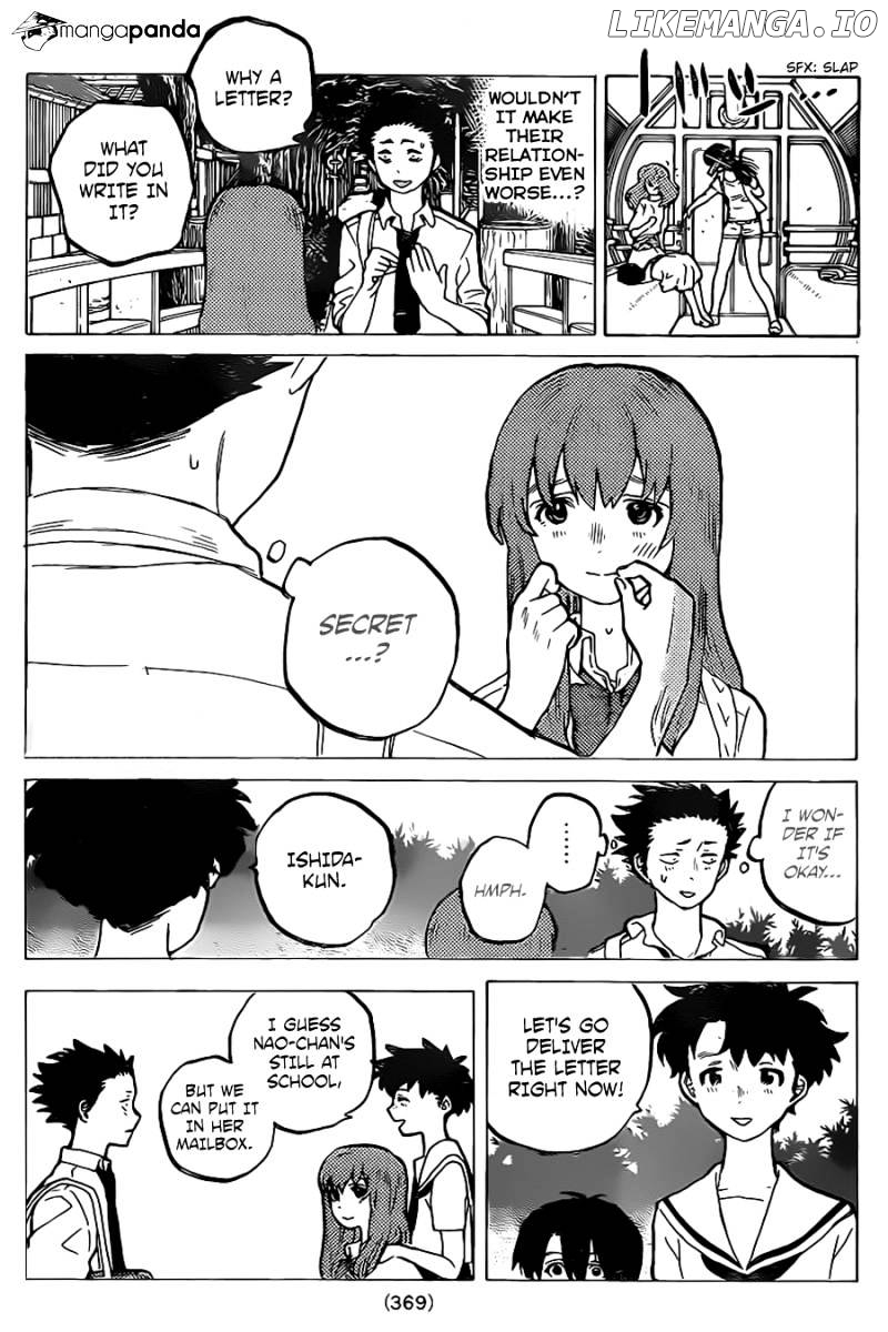 A Silent Voice, Chapter 28 image 17